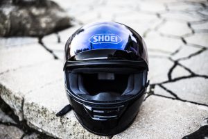 Full-face motorcycle helmet 