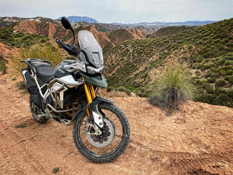 Triumph Red Desert — Gorafe Andalusia